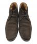 Crockett & Jones (クロケット＆ジョーンズ) CHILTERN スウェードチャッカブーツ ブラウン サイズ:7E：18000円