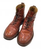 Tricker's×PAUL SMITHトリッカーズ×ポールスミス）の古着「カントリーブーツ」｜ブラウン