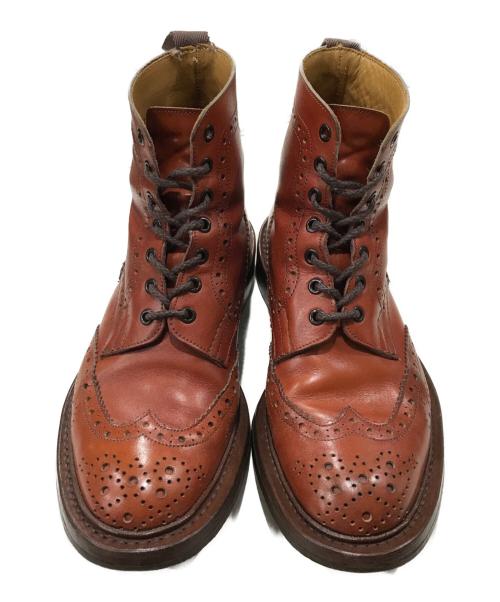 Tricker's（トリッカーズ）Tricker's (トリッカーズ) Paul Smith (ポールスミス) カントリーブーツ ブラウン サイズ:7の古着・服飾アイテム