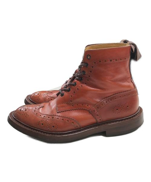 Tricker's（トリッカーズ）Tricker's (トリッカーズ) Paul Smith (ポールスミス) カントリーブーツ ブラウン サイズ:7の古着・服飾アイテム