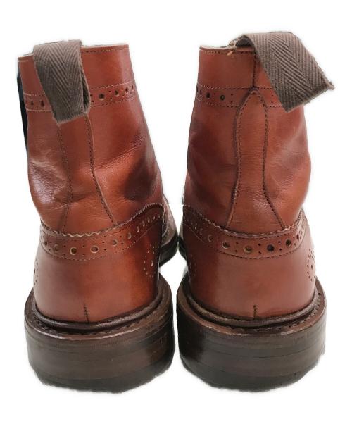 Tricker's（トリッカーズ）Tricker's (トリッカーズ) Paul Smith (ポールスミス) カントリーブーツ ブラウン サイズ:7の古着・服飾アイテム