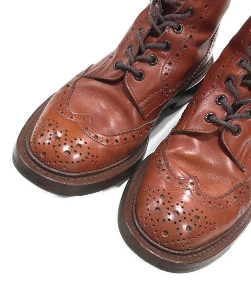 Tricker's（トリッカーズ）Tricker's (トリッカーズ) Paul Smith (ポールスミス) カントリーブーツ ブラウン サイズ:7の古着・服飾アイテム