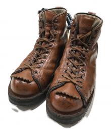 Danner（ダナー）の古着「DJ WOODSMAN CR レースアップブーツ」｜ブラウン