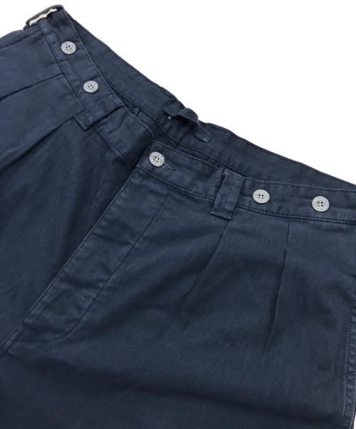 NIGEL CABOURN LYBRO（ナイジェルケーボン ライブロ）NIGEL CABOURN LYBRO (ナイジェルケーボン ライブロ) ヘリンボーンワークパンツ ネイビー サイズ:38の古着・服飾アイテム