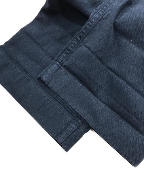 NIGEL CABOURN LYBRO（ナイジェルケーボン ライブロ）NIGEL CABOURN LYBRO (ナイジェルケーボン ライブロ) ヘリンボーンワークパンツ ネイビー サイズ:38の古着・服飾アイテム