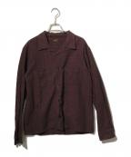 TENDERLOINテンダーロイン）の古着「メキシカンシャツ」｜レッド×ブラック
