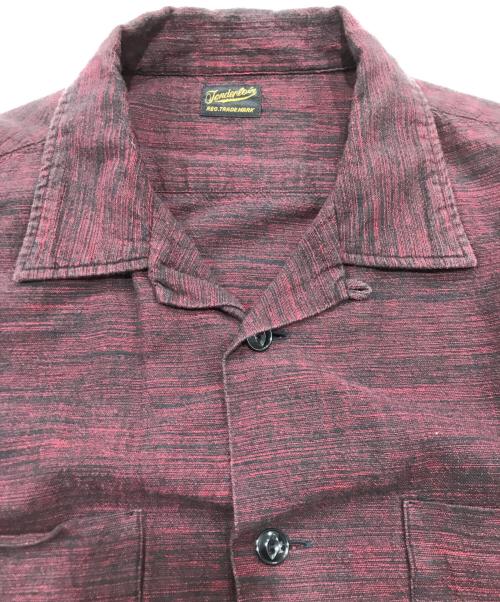 TENDERLOIN（テンダーロイン）TENDERLOIN (テンダーロイン) メキシカンシャツ レッド×ブラック サイズ:ｓの古着・服飾アイテム