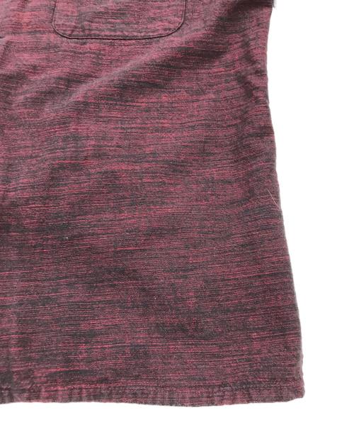 TENDERLOIN（テンダーロイン）TENDERLOIN (テンダーロイン) メキシカンシャツ レッド×ブラック サイズ:ｓの古着・服飾アイテム