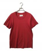 Maison Margielaメゾンマルジェラ）の古着「プレーンTEE/クルーネックTシャツ」｜レッド