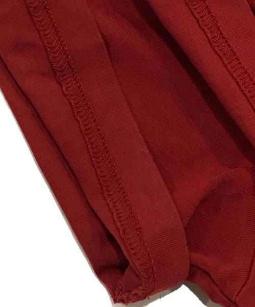 Maison Margiela（メゾンマルジェラ）Maison Margiela (メゾンマルジェラ) プレーンTEE/クルーネックTシャツ レッド サイズ:46の古着・服飾アイテム
