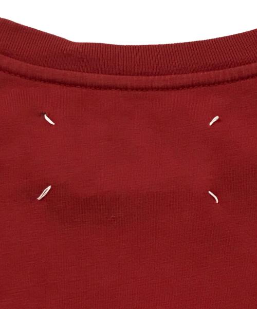 Maison Margiela（メゾンマルジェラ）Maison Margiela (メゾンマルジェラ) プレーンTEE/クルーネックTシャツ レッド サイズ:46の古着・服飾アイテム