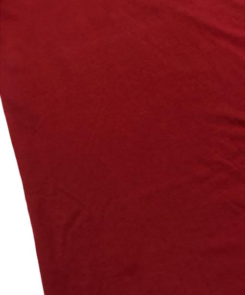 Maison Margiela（メゾンマルジェラ）Maison Margiela (メゾンマルジェラ) プレーンTEE/クルーネックTシャツ レッド サイズ:46の古着・服飾アイテム
