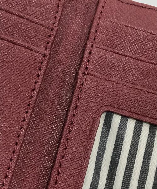 Kate Spade（ケイトスペード）Kate Spade (ケイトスペード) フォックス2つ折り財布 レッドの古着・服飾アイテム