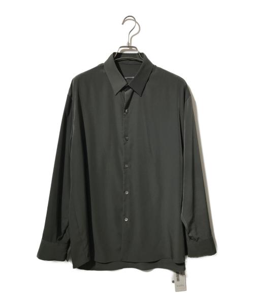 LAD MUSICIAN（ラッドミュージシャン）LAD MUSICIAN (ラッドミュージシャン) デシンビッグシャツ カーキ サイズ:42の古着・服飾アイテム