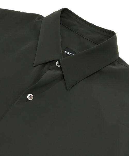 LAD MUSICIAN（ラッドミュージシャン）LAD MUSICIAN (ラッドミュージシャン) デシンビッグシャツ カーキ サイズ:42の古着・服飾アイテム