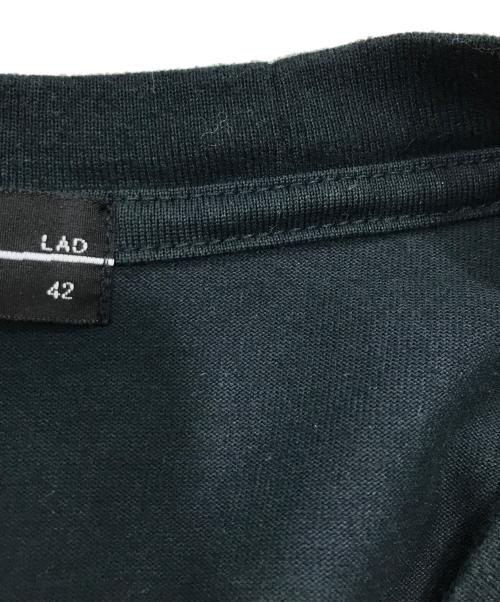 LAD MUSICIAN（ラッドミュージシャン）LAD MUSICIAN (ラッドミュージシャン) ロングスリーブビッグTシャツ ブラック サイズ:42の古着・服飾アイテム