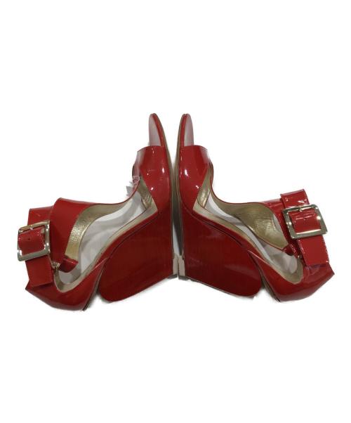 Roger Vivier（ロジェ ヴィヴィエ）Roger Vivier (ロジェ ヴィヴィエ) ヒールパンプス レッド サイズ:36の古着・服飾アイテム