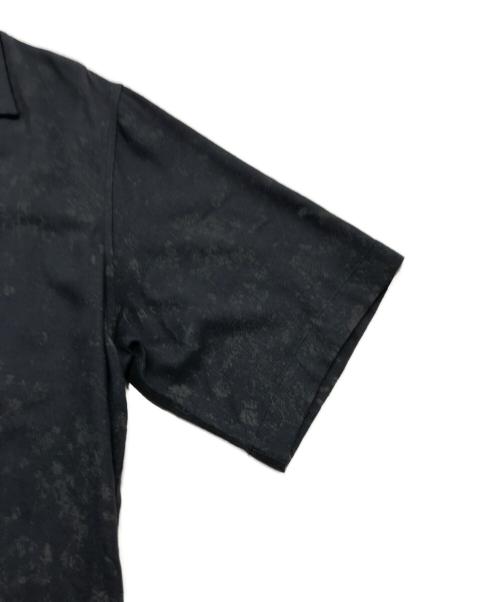 LAD MUSICIAN（ラッドミュージシャン）LAD MUSICIAN (ラッドミュージシャン) SMALL FLOWER SHORT SLEEVE OPEN COLLAR SHIRT ネイビー サイズ:44の古着・服飾アイテム
