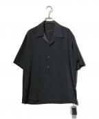 LAD MUSICIANラッドミュージシャン）の古着「DECHINE OPEN COLLAR SHORT SLEEVE SHIRT」｜グレー