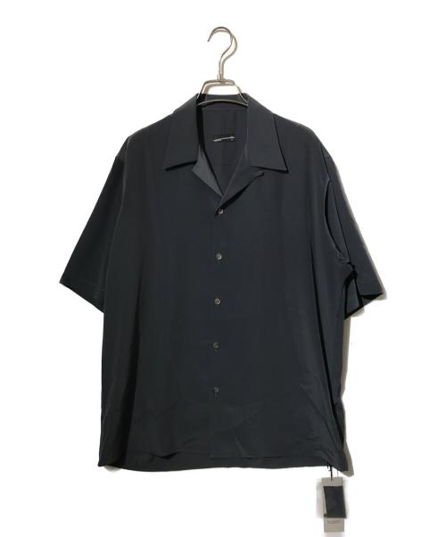 LAD MUSICIAN（ラッドミュージシャン）LAD MUSICIAN (ラッドミュージシャン) DECHINE OPEN COLLAR SHORT SLEEVE SHIRT グレー サイズ:44の古着・服飾アイテム