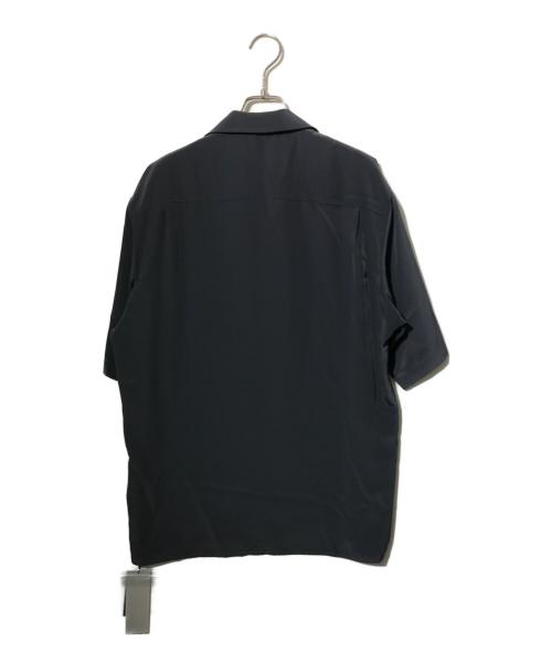 LAD MUSICIAN（ラッドミュージシャン）LAD MUSICIAN (ラッドミュージシャン) DECHINE OPEN COLLAR SHORT SLEEVE SHIRT グレー サイズ:44の古着・服飾アイテム