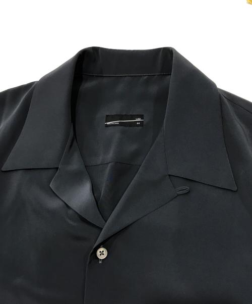 LAD MUSICIAN（ラッドミュージシャン）LAD MUSICIAN (ラッドミュージシャン) DECHINE OPEN COLLAR SHORT SLEEVE SHIRT グレー サイズ:44の古着・服飾アイテム