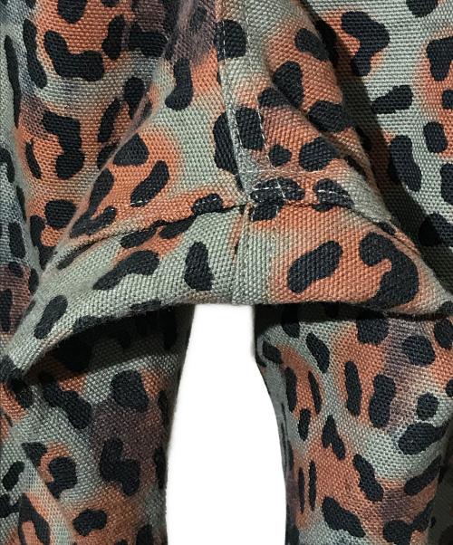 Sneakersnstuff（スニーカーズンスタッフ）Sneakersnstuff (スニーカーズンスタッフ) レオパードワイドパンツ グリーン サイズ:SMALLの古着・服飾アイテム