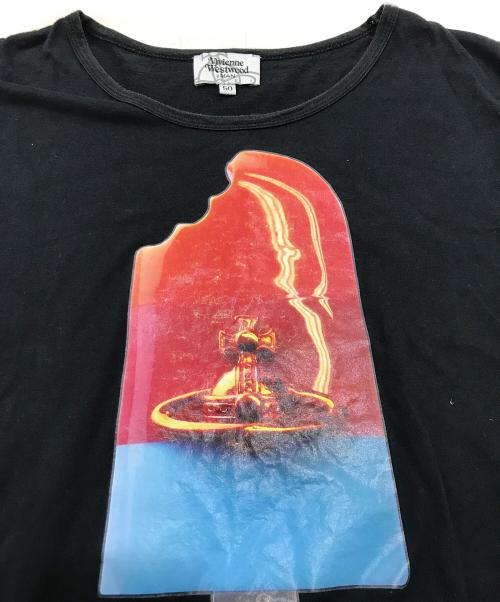 Vivienne Westwood man（ヴィヴィアン ウェストウッド マン）Vivienne Westwood man (ヴィヴィアン ウェストウッド マン) プリントTシャツ ブラック サイズ:50の古着・服飾アイテム