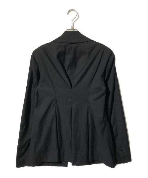 melt the lady（メルトザレディ）MELT THE LADY (メルトザレディ) バックタックテーラードジャケット ブラック サイズ:Fの古着・服飾アイテム