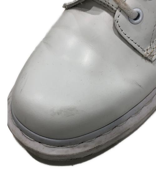 Dr.Martens（ドクターマーチン）Dr.Martens (ドクターマーチン) 8ホールブーツ ホワイト サイズ:24.5の古着・服飾アイテム