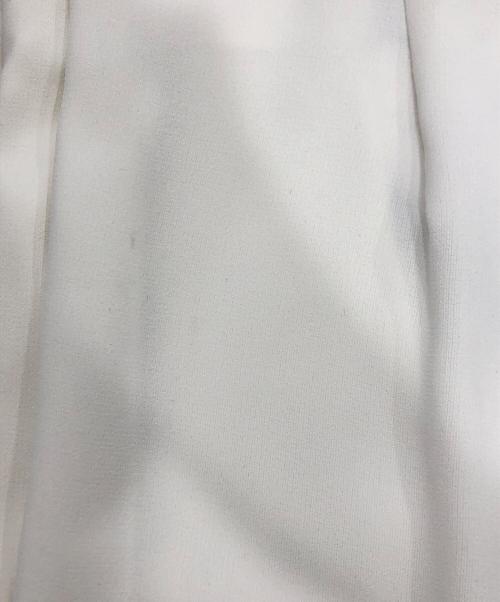 THIRD MAGAZINE（サードマガジン）THIRD MAGAZINE (サードマガジン) センタープレスパンツ/スラックス ホワイト サイズ:1の古着・服飾アイテム