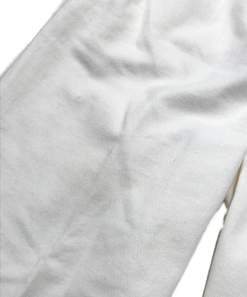 CHANEL（シャネル）CHANEL (シャネル) コットンタックワイドパンツ ホワイト サイズ:36の古着・服飾アイテム