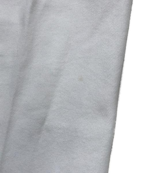 CHANEL（シャネル）CHANEL (シャネル) コットンタックワイドパンツ ホワイト サイズ:36の古着・服飾アイテム