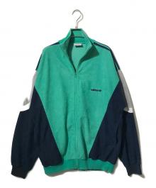 adidas（アディダス）の古着「トラックジャケット」｜グリーン×ネイビー