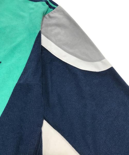 adidas（アディダス）adidas (アディダス) トラックジャケット グリーン×ネイビー サイズ:表記無しの古着・服飾アイテム