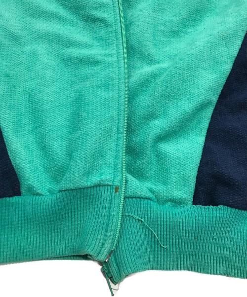 adidas（アディダス）adidas (アディダス) トラックジャケット グリーン×ネイビー サイズ:表記無しの古着・服飾アイテム