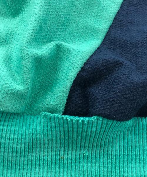 adidas（アディダス）adidas (アディダス) トラックジャケット グリーン×ネイビー サイズ:表記無しの古着・服飾アイテム