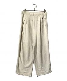 Champion REVERSE WEAVE×ETRE TOKYO（チャンピオン リバース ウィーブ×エトレトウキョウ）の古着「スウェットワイドパンツ」｜ホワイト