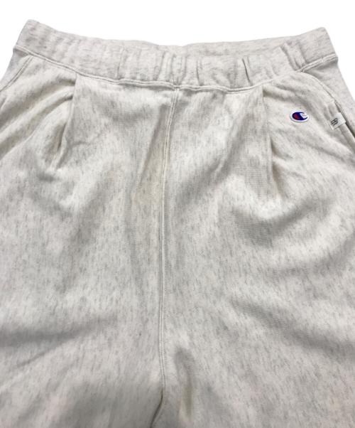Champion REVERSE WEAVE（チャンピオン リバース ウィーブ）Champion REVERSE WEAVE (チャンピオン リバース ウィーブ) ETRE TOKYO (エトレトウキョウ) スウェットワイドパンツ ホワイト サイズ:Mの古着・服飾アイテム