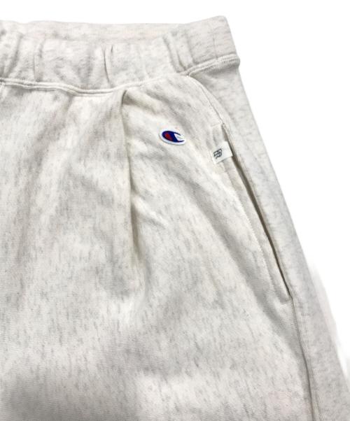 Champion REVERSE WEAVE（チャンピオン リバース ウィーブ）Champion REVERSE WEAVE (チャンピオン リバース ウィーブ) ETRE TOKYO (エトレトウキョウ) スウェットワイドパンツ ホワイト サイズ:Mの古着・服飾アイテム