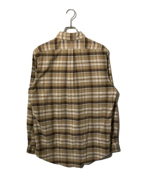 POLO RALPH LAUREN（ポロ・ラルフローレン）POLO RALPH LAUREN (ポロ・ラルフローレン) チェック柄シャツ/長袖シャツ ブラウン サイズ:Mの古着・服飾アイテム