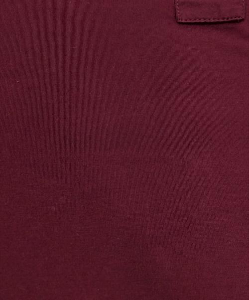 PRADA（プラダ）PRADA (プラダ) ポロシャツ エンジ サイズ:Lの古着・服飾アイテム