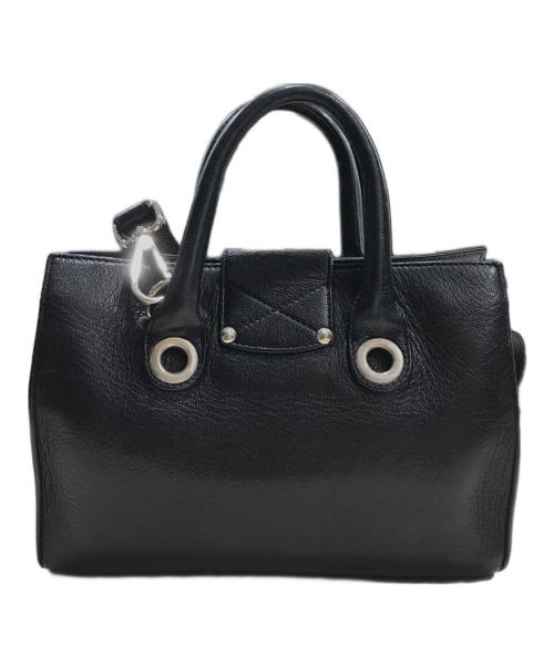 JIMMY CHOO（ジミーチュウ）JIMMY CHOO (ジミーチュウ) スモールライリー2WAYバッグ ブラックの古着・服飾アイテム