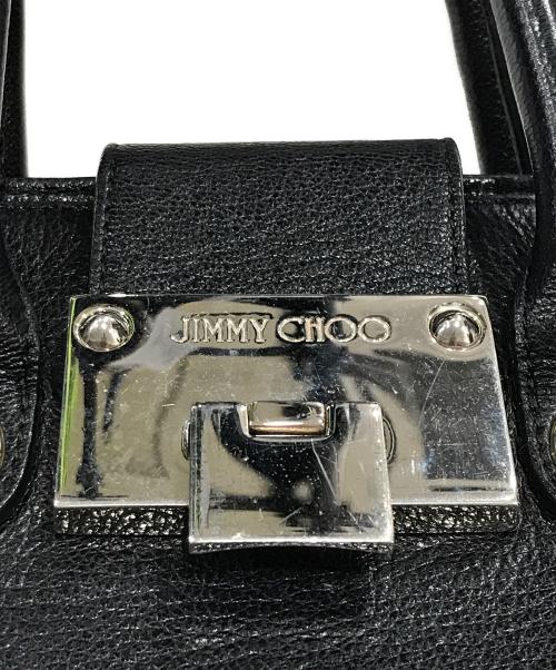JIMMY CHOO（ジミーチュウ）JIMMY CHOO (ジミーチュウ) スモールライリー2WAYバッグ ブラックの古着・服飾アイテム
