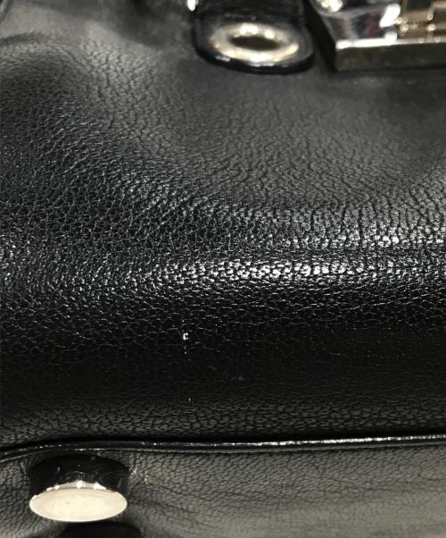 JIMMY CHOO（ジミーチュウ）JIMMY CHOO (ジミーチュウ) スモールライリー2WAYバッグ ブラックの古着・服飾アイテム