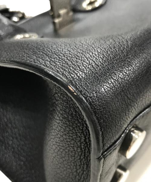JIMMY CHOO（ジミーチュウ）JIMMY CHOO (ジミーチュウ) スモールライリー2WAYバッグ ブラックの古着・服飾アイテム