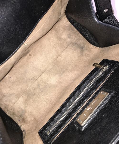 JIMMY CHOO（ジミーチュウ）JIMMY CHOO (ジミーチュウ) スモールライリー2WAYバッグ ブラックの古着・服飾アイテム