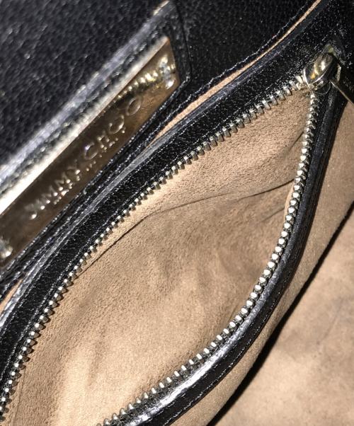 JIMMY CHOO（ジミーチュウ）JIMMY CHOO (ジミーチュウ) スモールライリー2WAYバッグ ブラックの古着・服飾アイテム