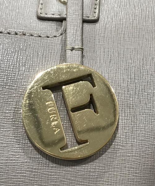FURLA（フルラ）FURLA (フルラ) 2WAYレザーバッグ ベージュの古着・服飾アイテム