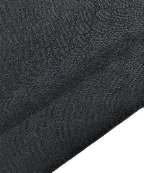 GUCCI（グッチ）GUCCI (グッチ) GGキャンバストートバッグ ブラックの古着・服飾アイテム